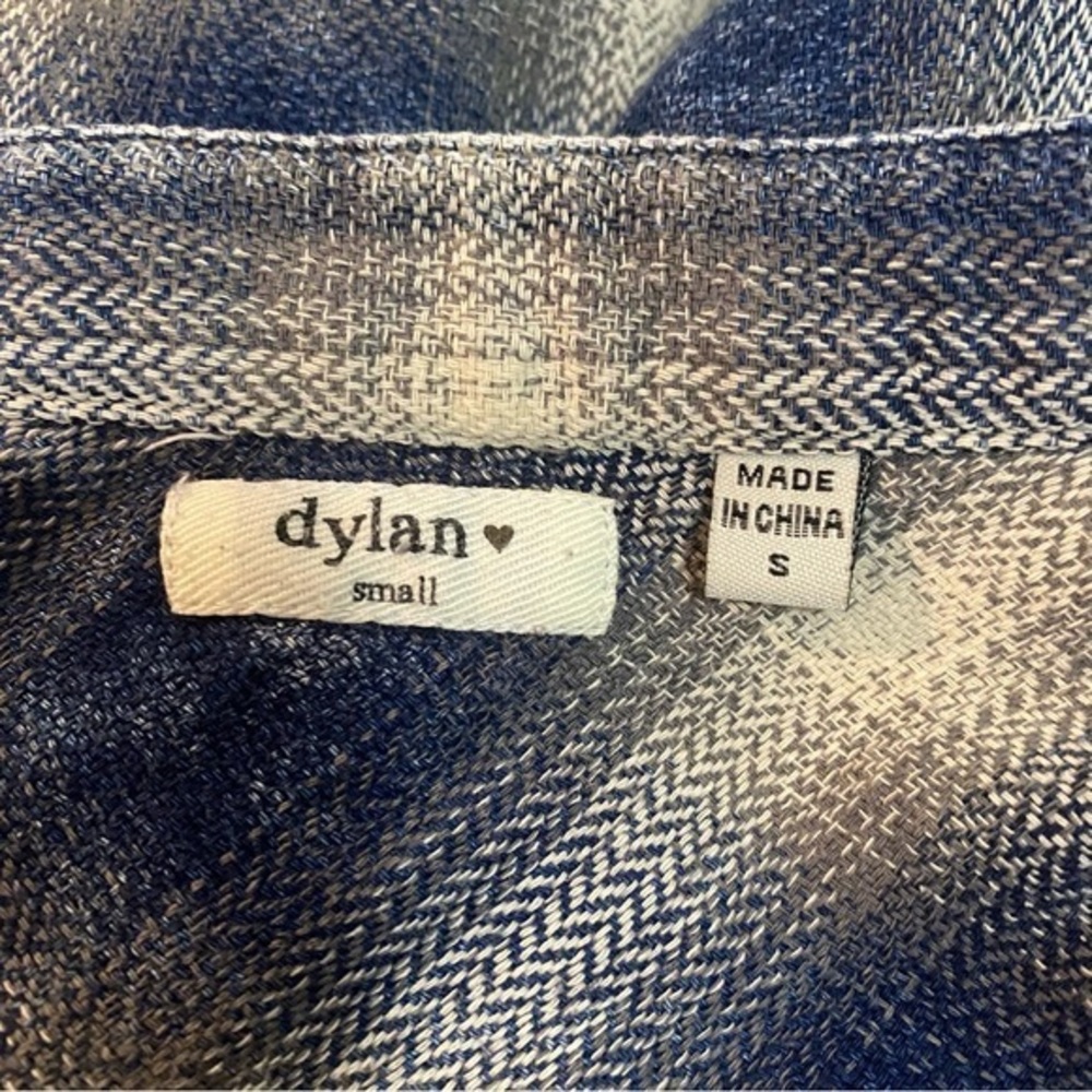 Dylan Plaid Flannel Tunic Top Dress Long Sleeves‎ - Picture 6 of 8